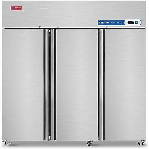 3 Door 72" Commercial Reach-In Freezer